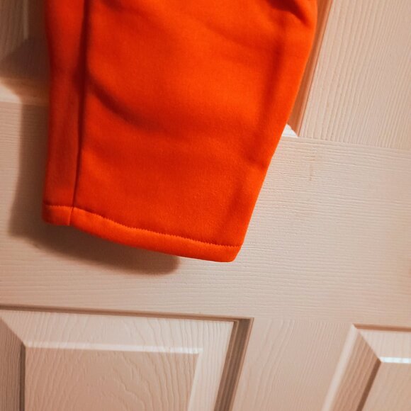 Womens Orange Sweat pants, Sz S, Pockets, High Rise, NWOT - Picture 5 of 5